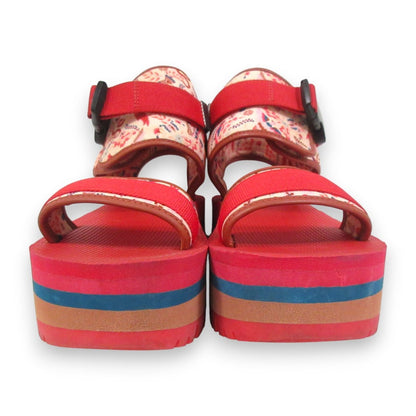 ANNA SUI × Teva インディオジュエル プラットフォームサンダル