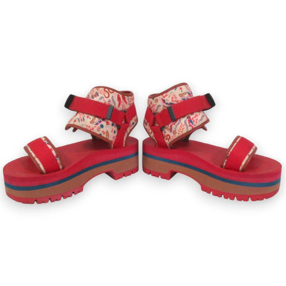 ANNA SUI × Teva インディオジュエル プラットフォームサンダル