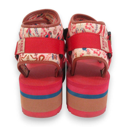 ANNA SUI × Teva インディオジュエル プラットフォームサンダル