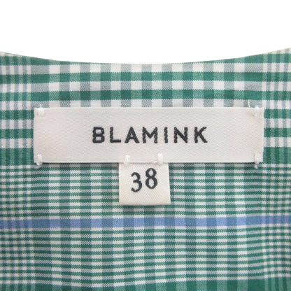Blamink M CO CHK カシミヤ ラップ ドレス
