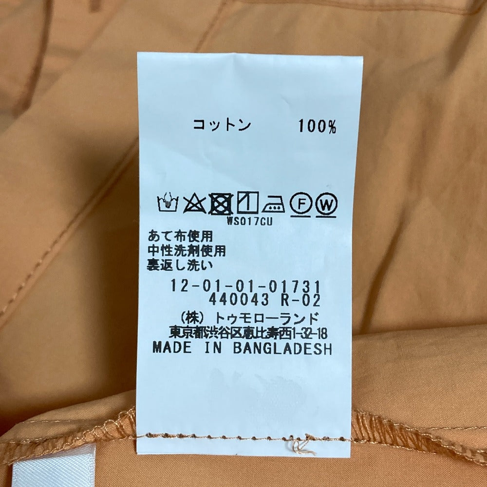 マカフィー コットンタイプライタークルーネックブラウス