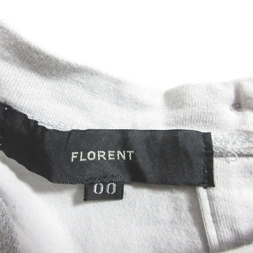 FLORENT コットン アシンメトリー ロング ドレス
