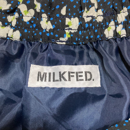 MILKFED フラワープリントロングワンピース