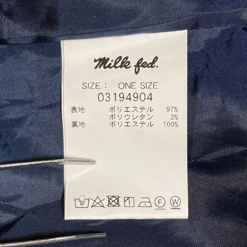 MILKFED フラワープリントロングワンピース