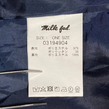 MILKFED フラワープリントロングワンピース