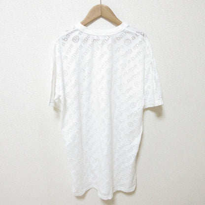 A BATHING APE ロゴジャガードTシャツ