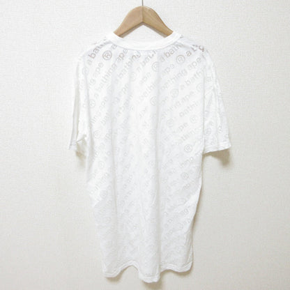 A BATHING APE ロゴジャガードTシャツ