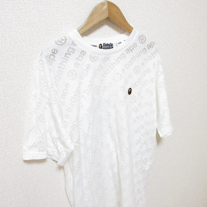 A BATHING APE ロゴジャガードTシャツ