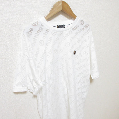 A BATHING APE ロゴジャガードTシャツ