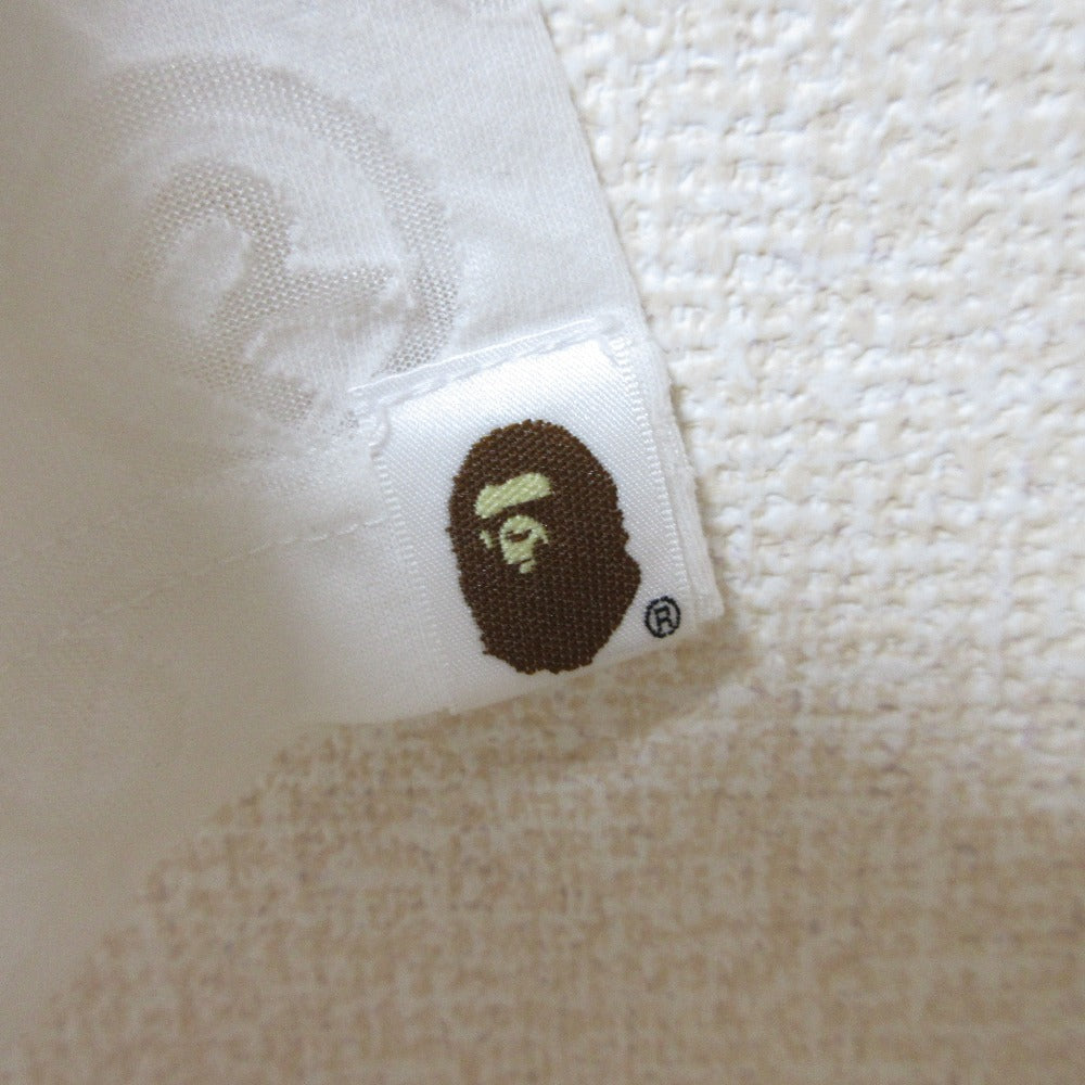 A BATHING APE ロゴジャガードTシャツ