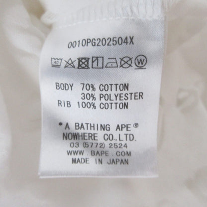 A BATHING APE ロゴジャガードTシャツ