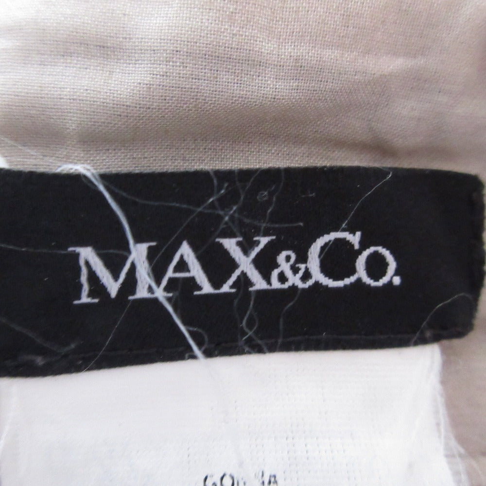 MAX&Co. チェック ラップ スカート