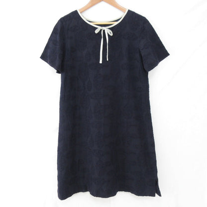 Sally Scott 刺繍入り膝丈ドレス