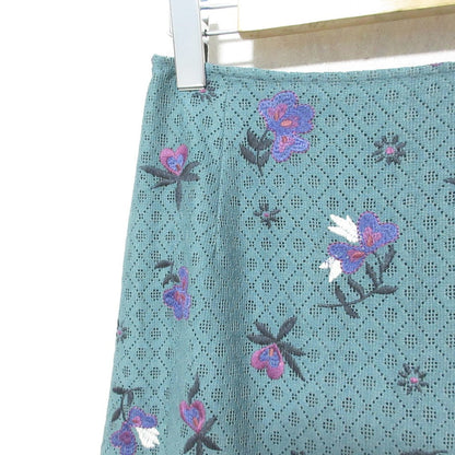 GRACE CONTINENTAL レース 刺繍 フレア スカート