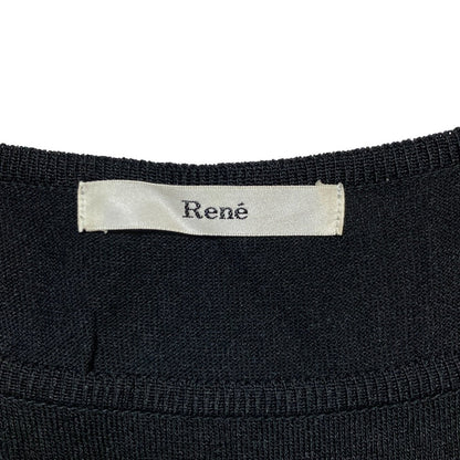 Rene パフスリーブニットワンピース