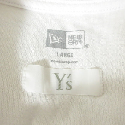 Y's×NEW ERA プリントコットンTシャツ