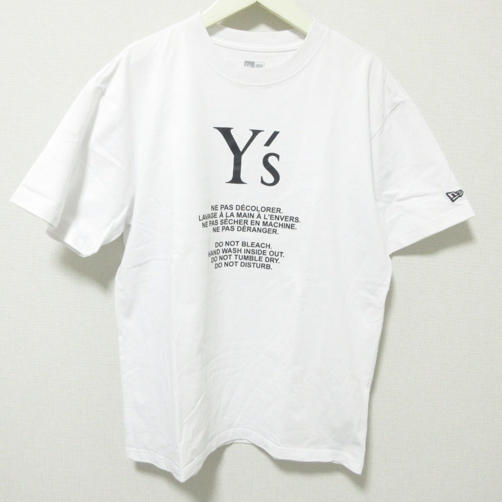 Y's×NEW ERA プリントコットンTシャツ