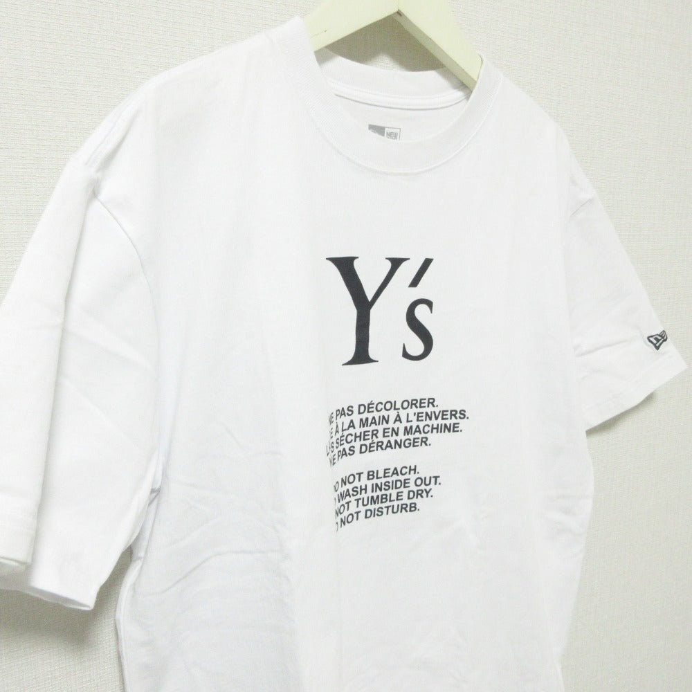 Y's×NEW ERA プリントコットンTシャツ