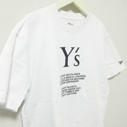Y's×NEW ERA プリントコットンTシャツ