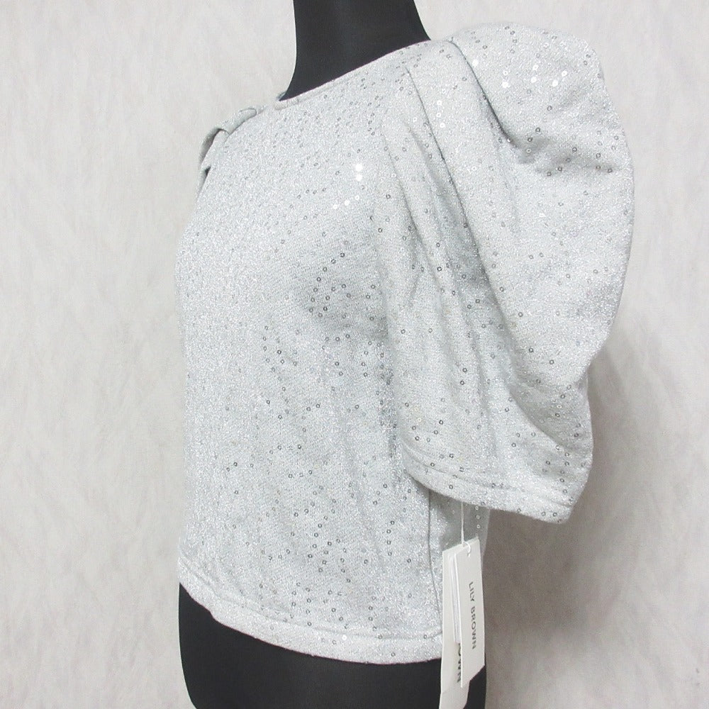 LILY BROWN スパンコール カット トップス カットソー