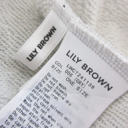 LILY BROWN スパンコール カット トップス カットソー
