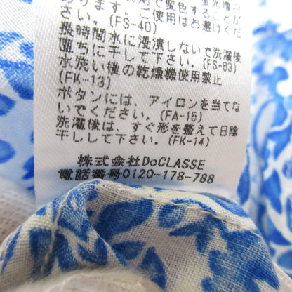 DoCLASSE ペイズリー 長袖 シャツ