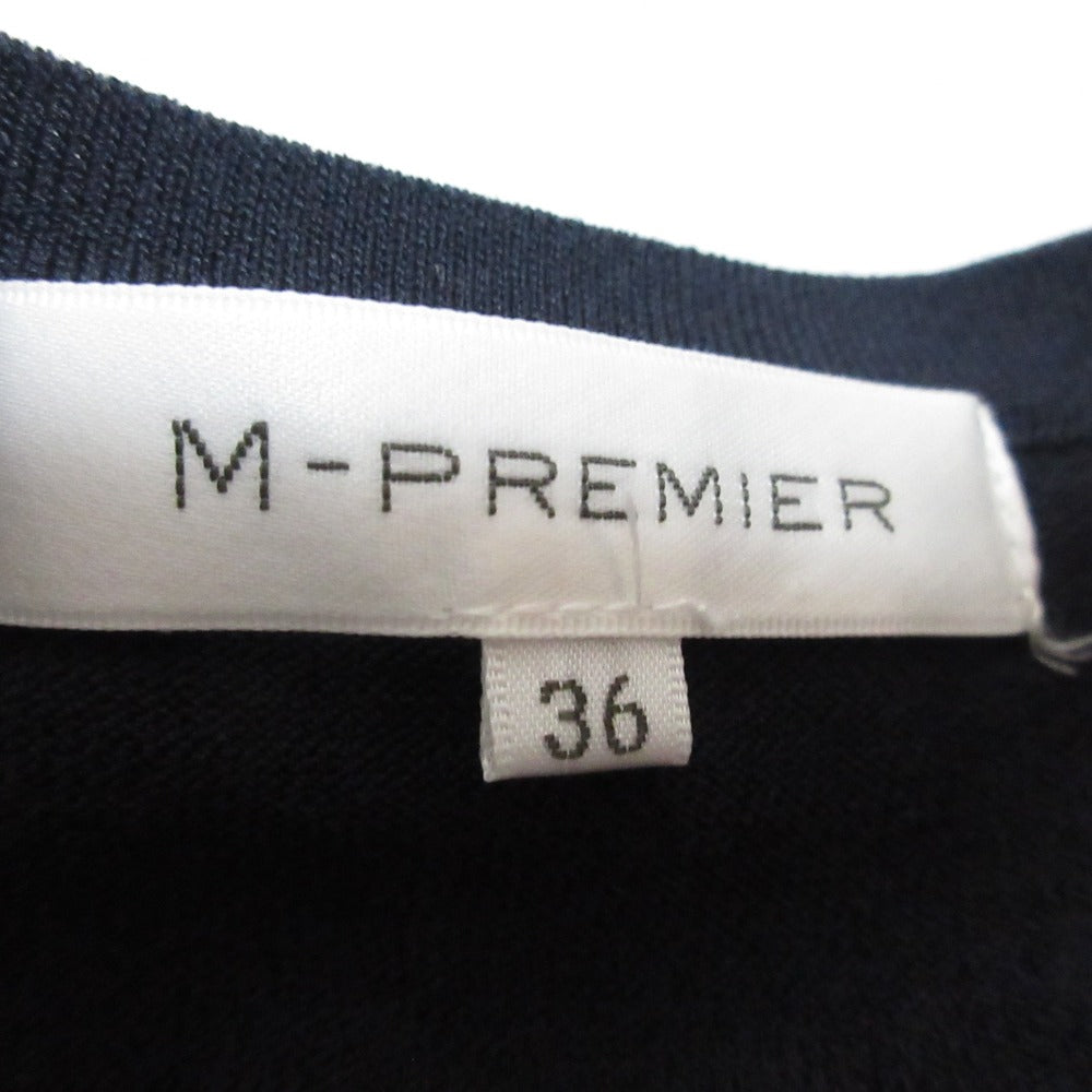 M-premier ニット 2way カーディガン アンサンブル