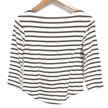 マディソンブルー ボート ネック 3/4 スリーブ Tシャツ