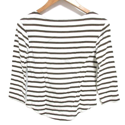 マディソンブルー ボート ネック 3/4 スリーブ Tシャツ