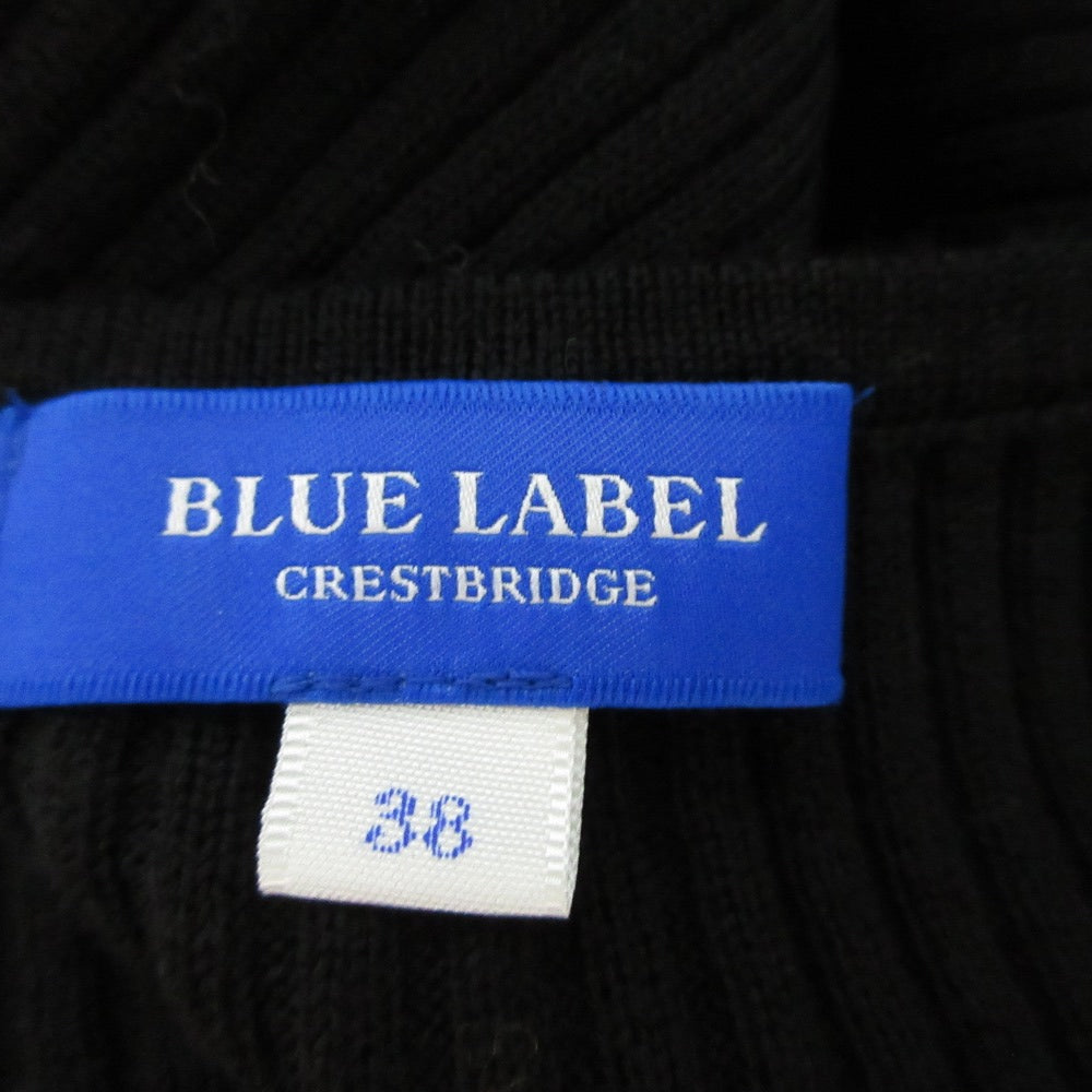BLUE LABEL CRESTBRIDGE アシンメトリー ニット プルオーバー