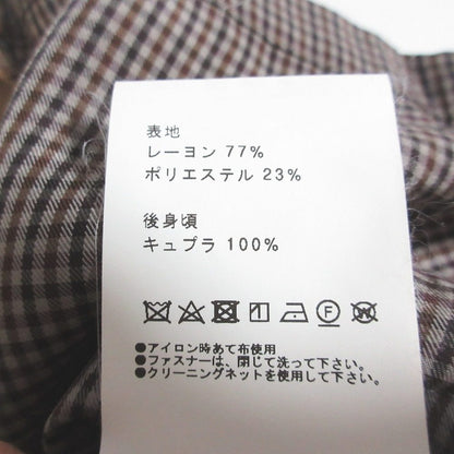 UNITED TOKYO バック チェック ドレス
