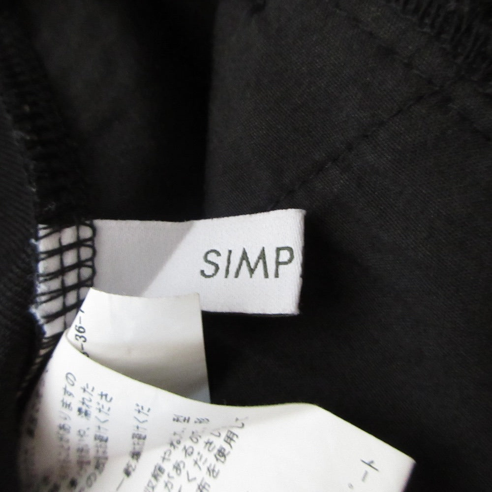 Simplicite B.C STOCK リネン ブレンド オールインワン