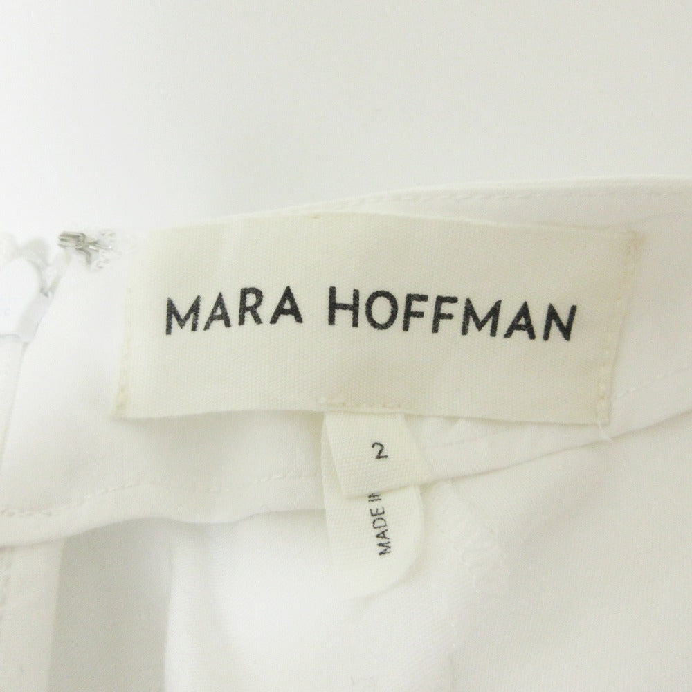 Mara Hoffman Vネック ベルト付き ロング ドレス