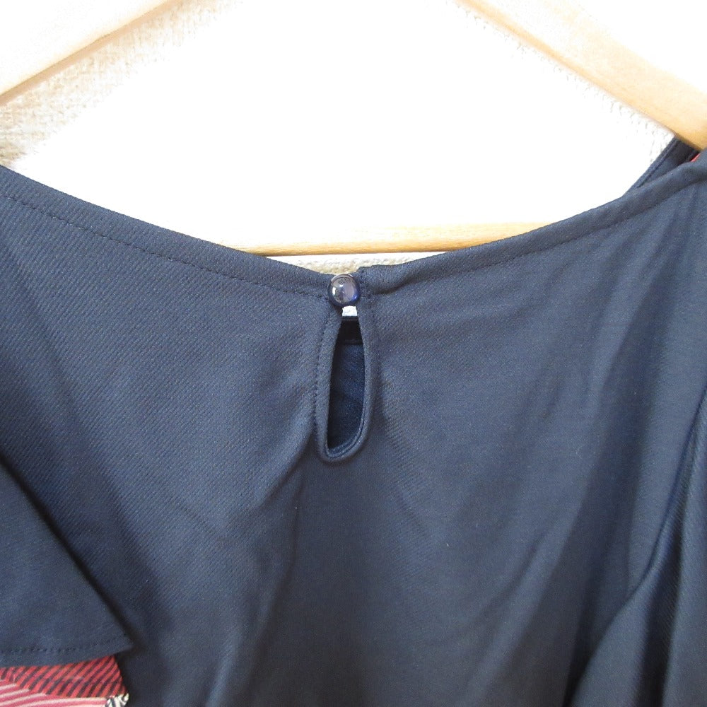 BLUE LABEL CRESTBRIDGE バタフライスリーブ コットンカットソー
