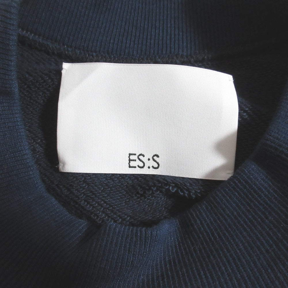 ES:S カットオフ スリーブ スウェットシャツ