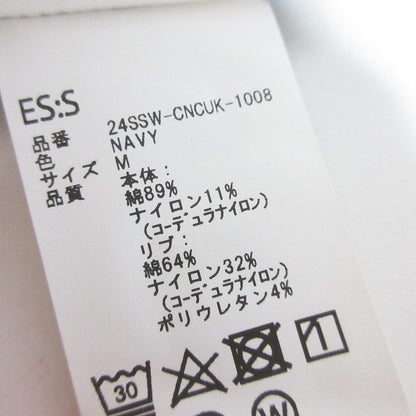 ES:S カットオフ スリーブ スウェットシャツ