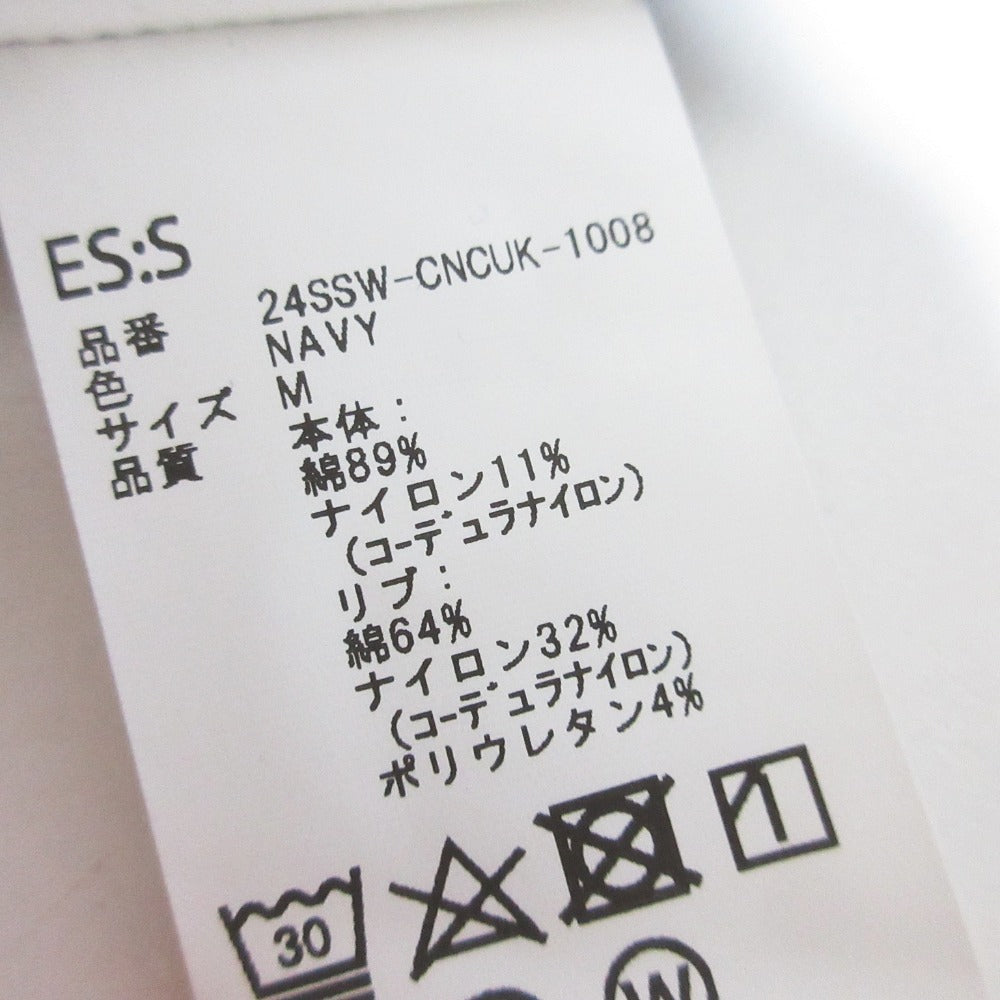 ES:S カットオフ スリーブ スウェットシャツ