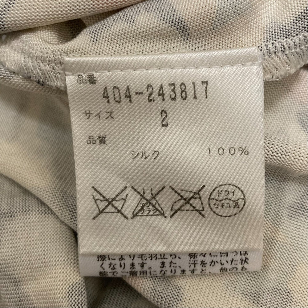 ダイアンフォンファステンバーグ フラワープリント シルクドレス