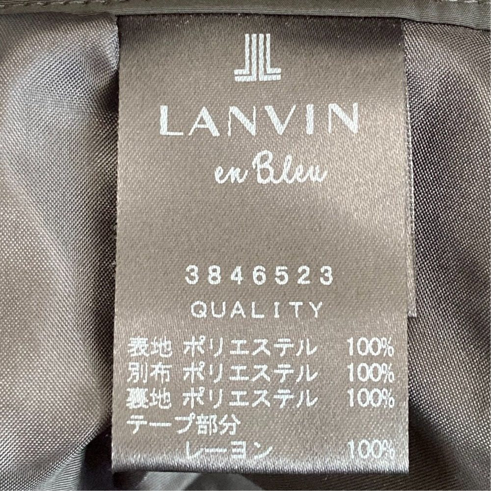 ランバンオンブルー フラワープリントスカート