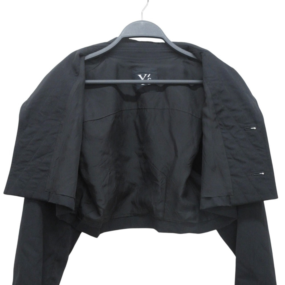 Y's シングル ウール ショート ジャケット