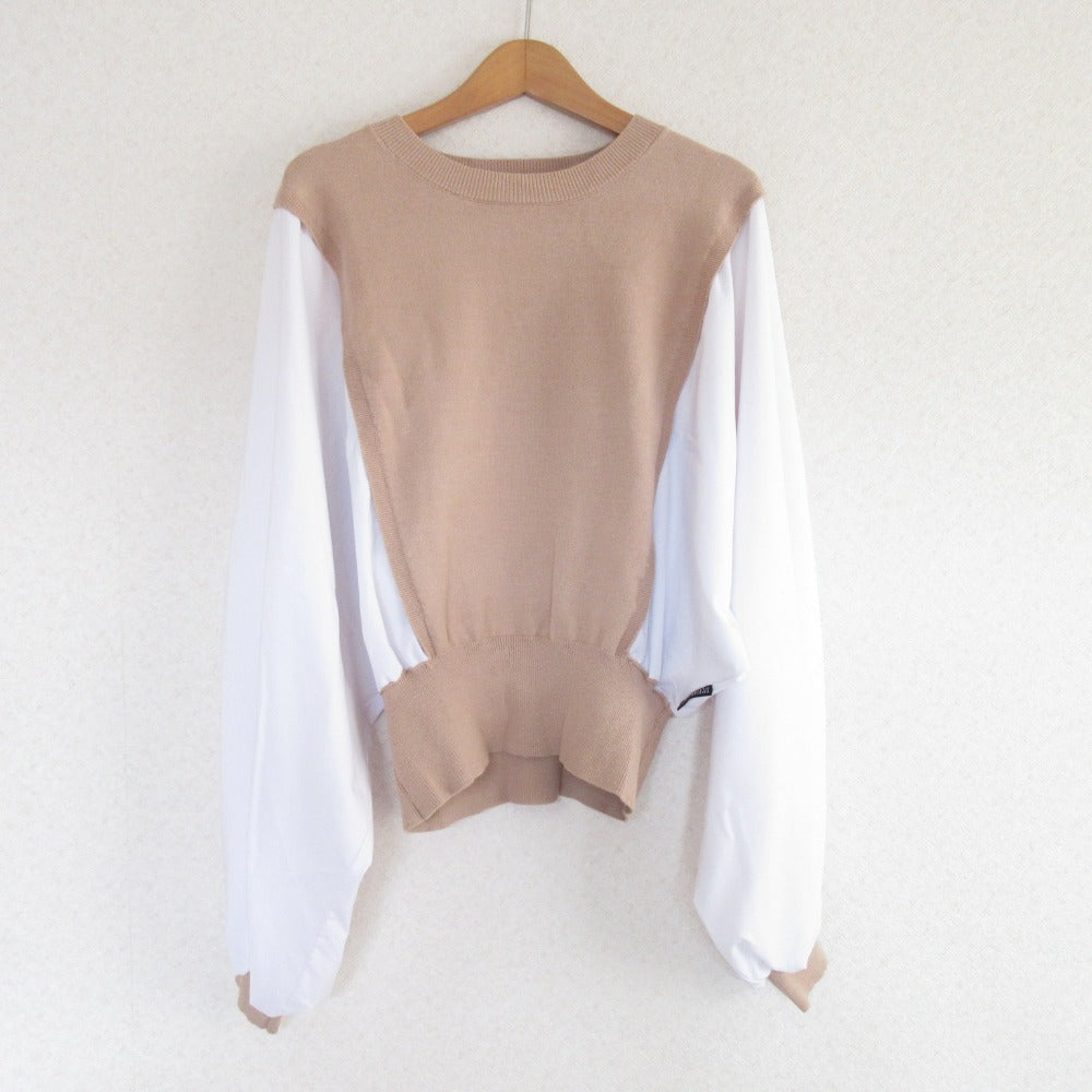 SILVIAN HEACH ニット コンボ ドルマン プルオーバー