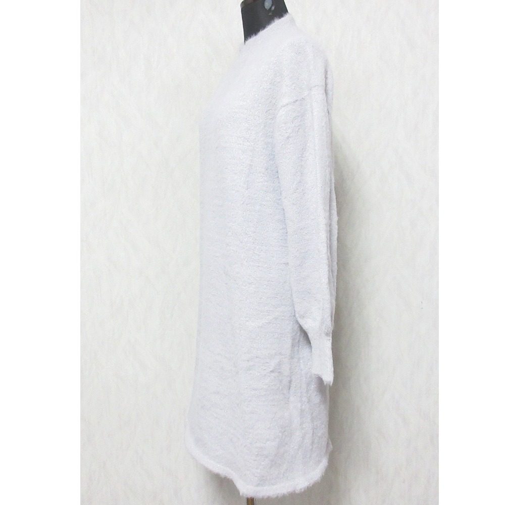 PROPORTION BODY DRESSING ラメ フェザー ドレス