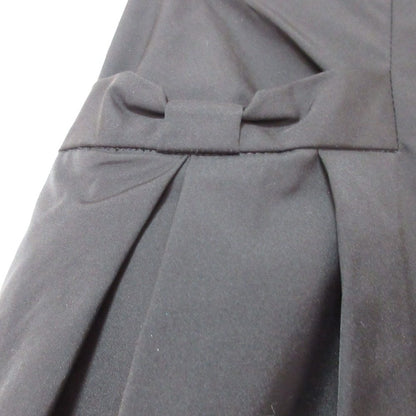 FOXEY NEW YORK ストレッチ タフタ フレア ミニ スカート