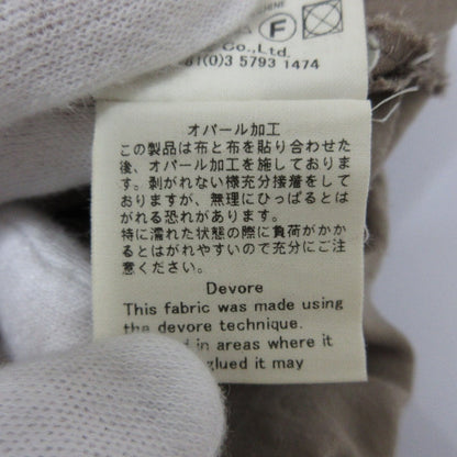 ミナペルホネン puff オパール加工ドット半袖ブラウス