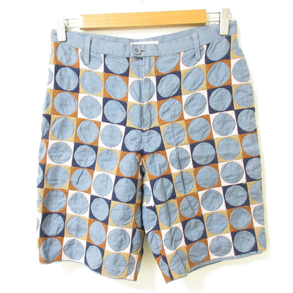 mina perhonen pallo シャンブレーショートパンツ