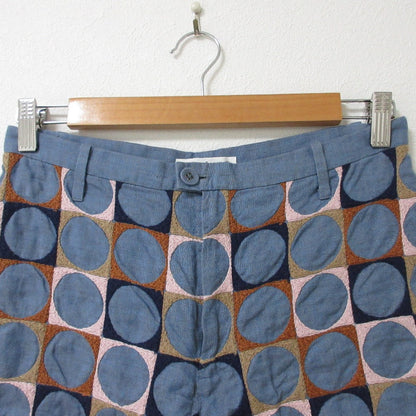 mina perhonen pallo シャンブレーショートパンツ