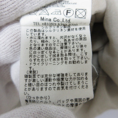 mina perhonen before シルク リネン ドレス