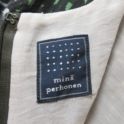 mina perhonen before シルク リネン ドレス