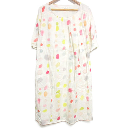 conges payes × Naomi Ito コラボ ドット ガーゼ ドレス