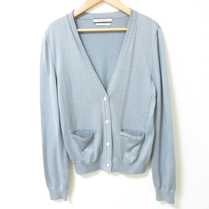 FOXEY NEW YORK COLLECTION 100% シルク ニット カーディガン